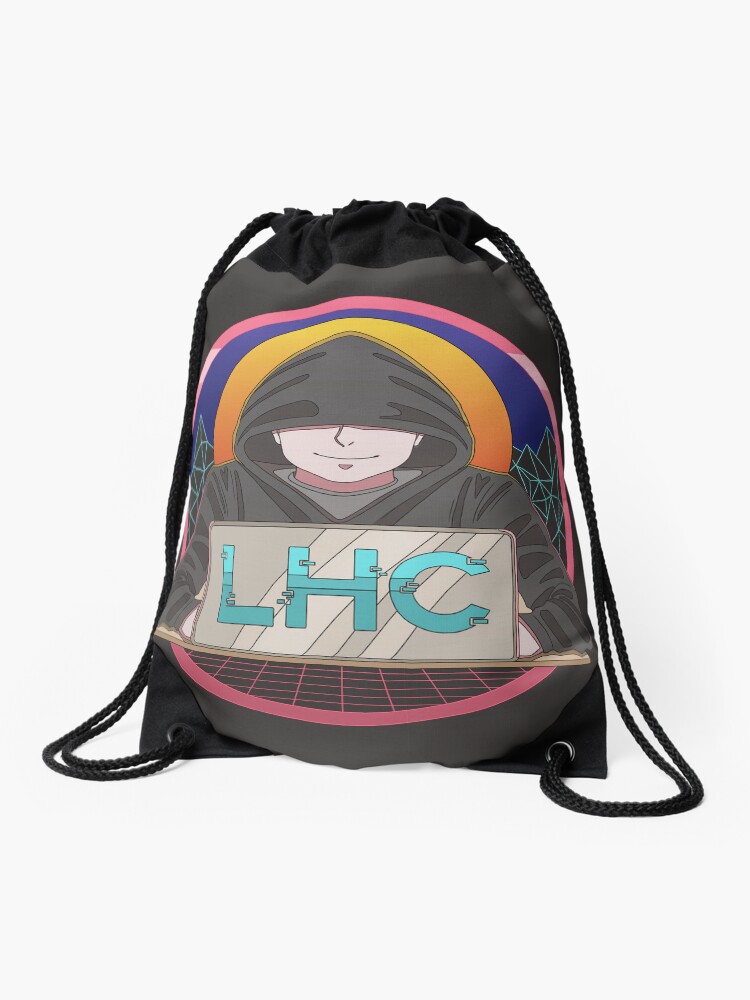 Thumbnail 1 of 3, Drawstring Bag, Lonely Hackers Community designed and sold by V3rbaal.