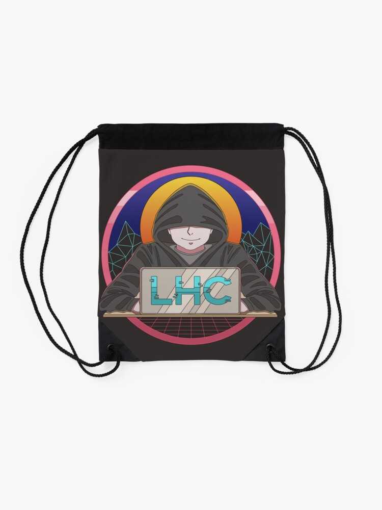 Thumbnail 2 of 3, Drawstring Bag, Lonely Hackers Community designed and sold by V3rbaal.