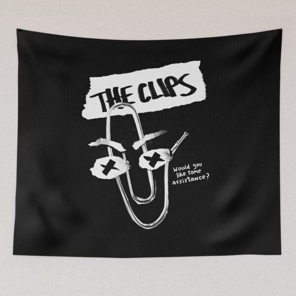 Item preview, The Clips Funny 90s Nostalgia Tech Punk Rock designed and sold by abowersock.