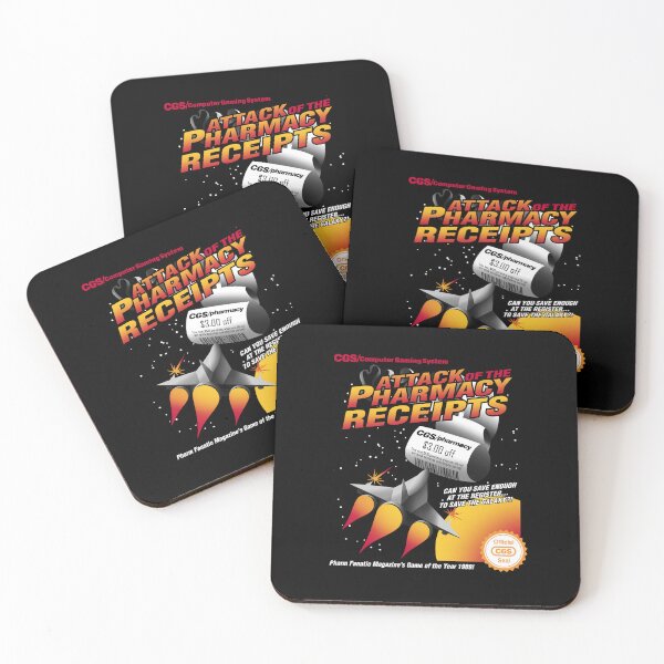 Item preview, Funny 90s Video Game Pharmacy Receipts designed and sold by abowersock.