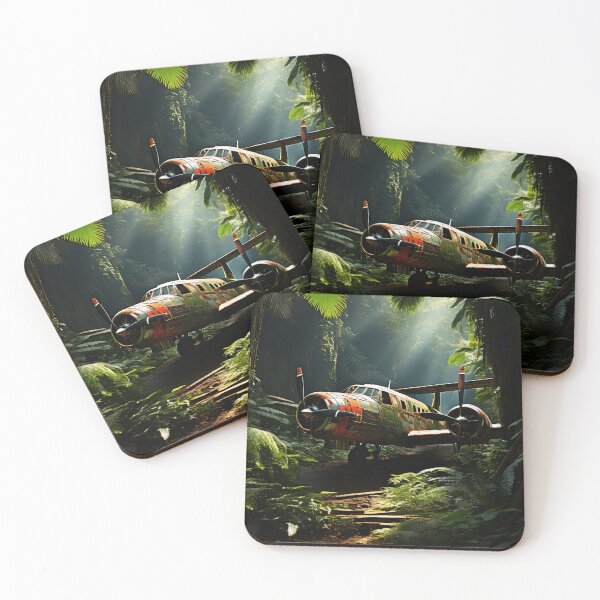 Item preview, war plane in a dense forest designed and sold by EpicGear085.