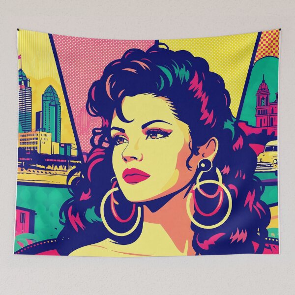 Item preview, Pop Art Southwestern Diva Vibes designed and sold by nickelpaso77.