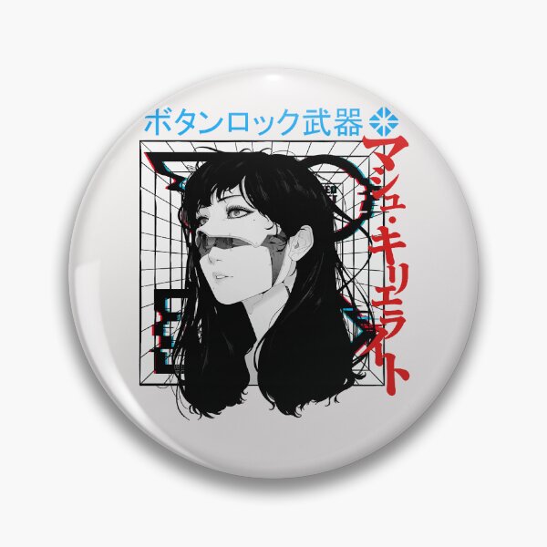 Item preview, Cyberpunk Cyborg Girl Vaporwave Urban Style designed and sold by KimorahBronzo.