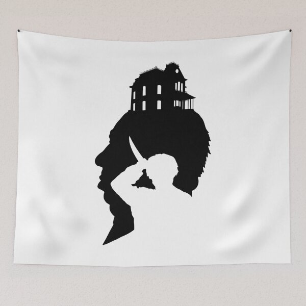 Item preview,  Alfred Hitchcock, Psycho, Black designed and sold by 4gottenlore.
