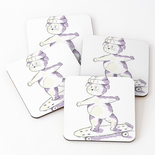 Item preview, dog on skateboard designed and sold by misaurio.