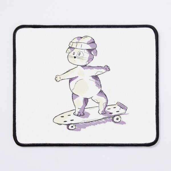 Item preview, dog on skateboard designed and sold by misaurio.