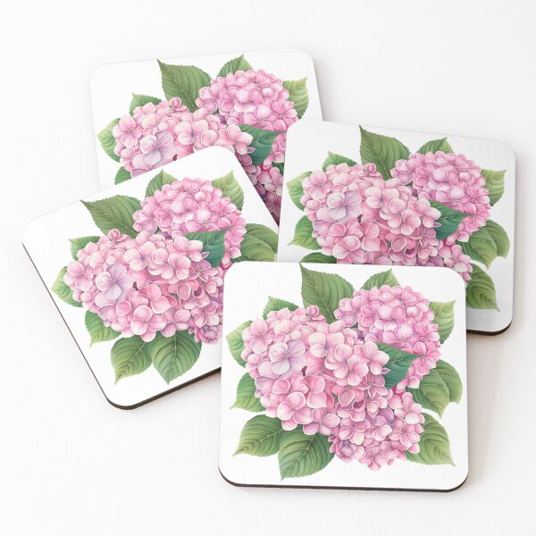 Item preview, Watercolor pink hydrangea designed and sold by Yoursprint.