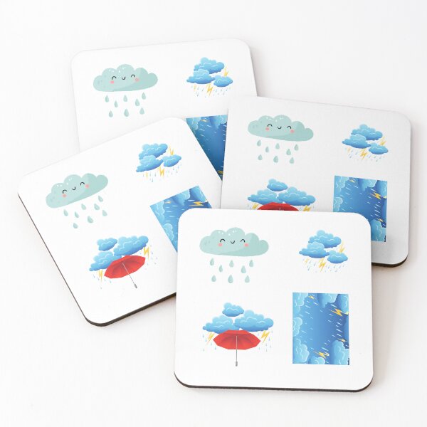 Item preview, clouds, rain and lightning in the middle of winter designed and sold by huape.