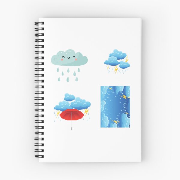 Item preview, clouds, rain and lightning in the middle of winter designed and sold by huape.