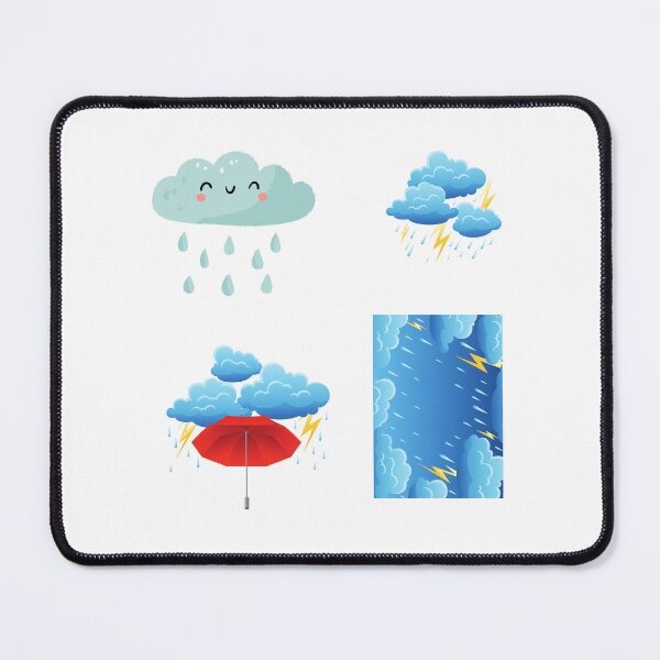 Item preview, clouds, rain and lightning in the middle of winter designed and sold by huape.