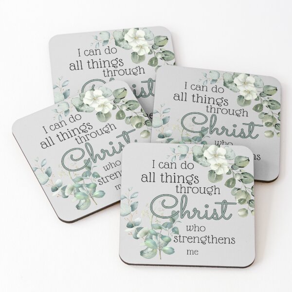 Item preview, I can do all things through Christ who strengthens me designed and sold by AK & Co..