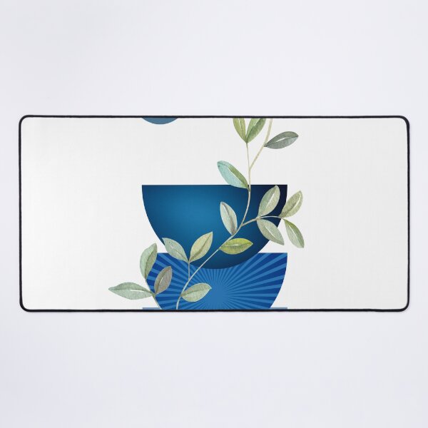 Item preview, "Geometric Green: Contemporary Inspired Art Poster" designed and sold by FunPrintCraft.