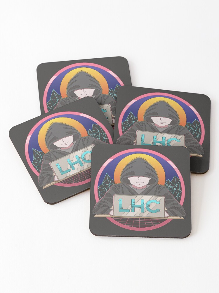 Thumbnail 1 of 5, Coasters (Set of 4), Lonely Hackers Community designed and sold by V3rbaal.