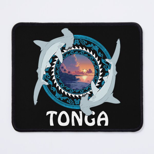 Item preview, Tongan hammerhead shark designed and sold by NicGrayGraphic.