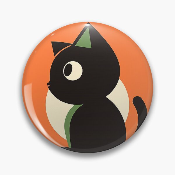 Artikelvorschau, Lebendige minimalistische 2D-Babykatzenillustration entworfen und verkauft von PaintbrushPlace.