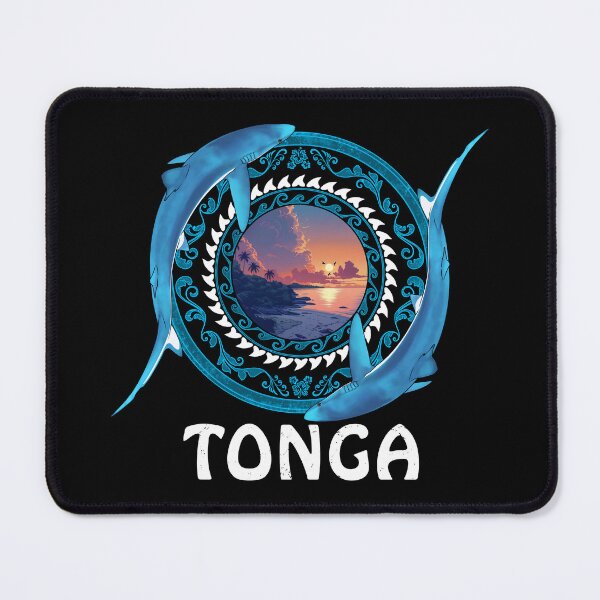 Item preview, Tonga blue shark designed and sold by NicGrayGraphic.