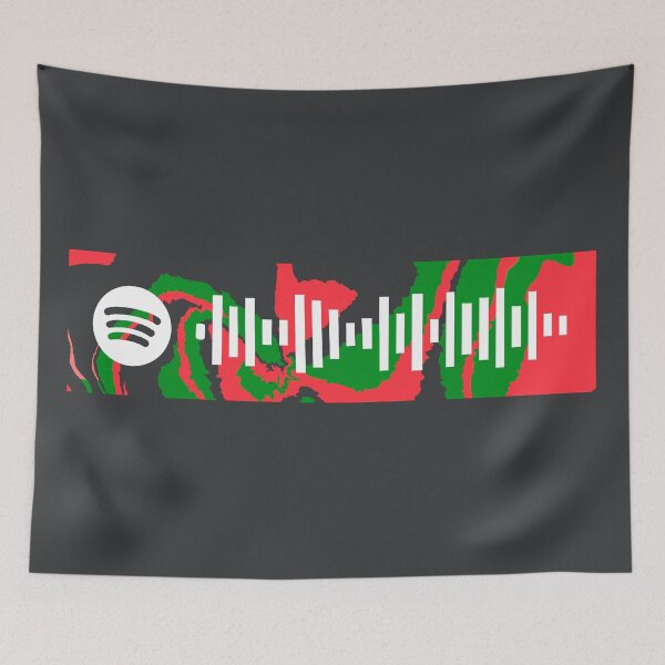 Item preview, Hind Hall Spotify Code designed and sold by OctagonGlasses.