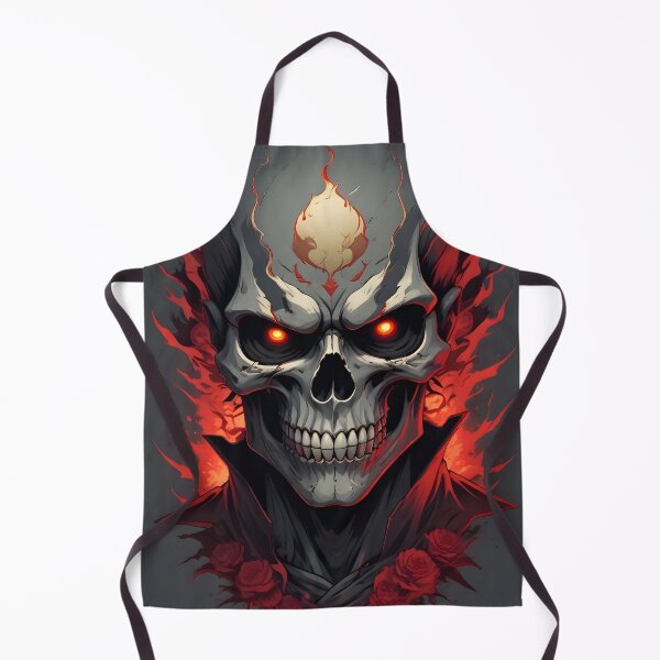 Item preview, Evil Skull with Red Accents designed and sold by papi1998.