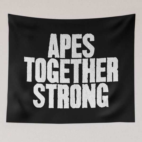 Item preview, Apes Together Strong. designed and sold by Crossroads-Art.