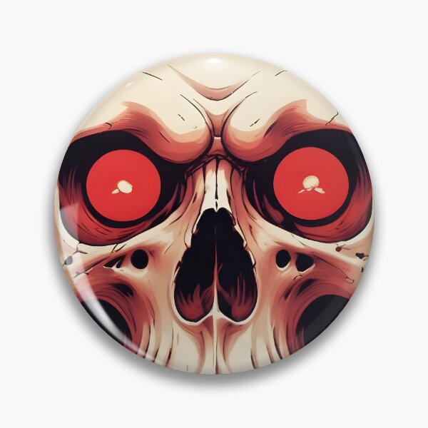 Item preview, Evil Skull with Red Accents designed and sold by papi1998.