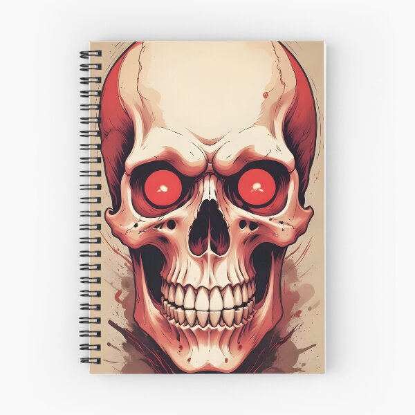 Item preview, Evil Skull with Red Accents designed and sold by papi1998.