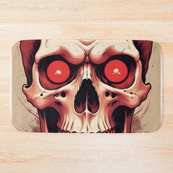 Item preview, Evil Skull with Red Accents designed and sold by papi1998.