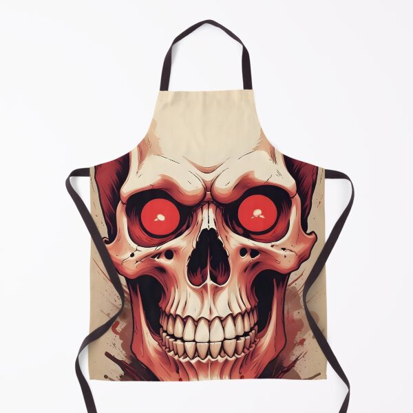 Item preview, Evil Skull with Red Accents designed and sold by papi1998.