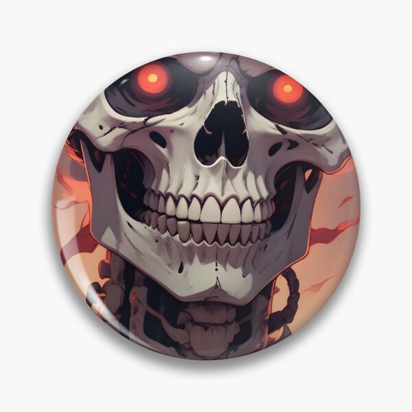 Item preview, Evil Skull with Red Accents designed and sold by papi1998.