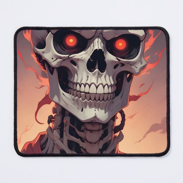 Item preview, Evil Skull with Red Accents designed and sold by papi1998.