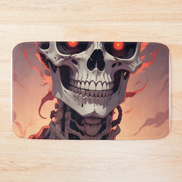 Item preview, Evil Skull with Red Accents designed and sold by papi1998.