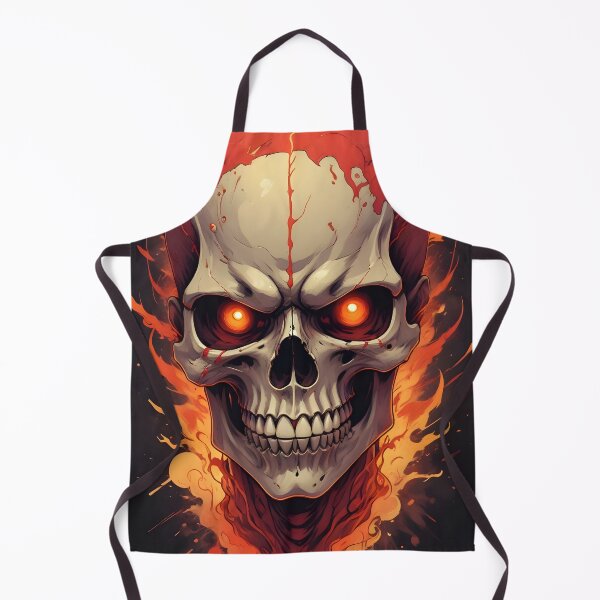Item preview, Evil Skull with Red Accents designed and sold by papi1998.