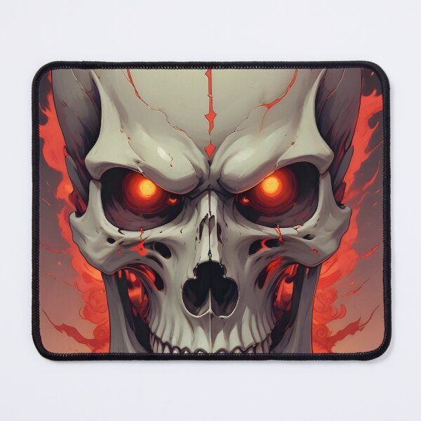Item preview, Evil Skull with Red Accents designed and sold by papi1998.