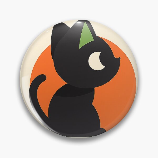 Artikelvorschau, Verspielte minimalistische 2D-Babykatze mit lebendigen Farben entworfen und verkauft von PaintbrushPlace.