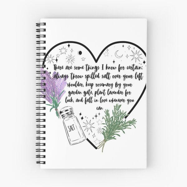Item preview, salt rosemary lavender quote  designed and sold by xoxojesscreates.
