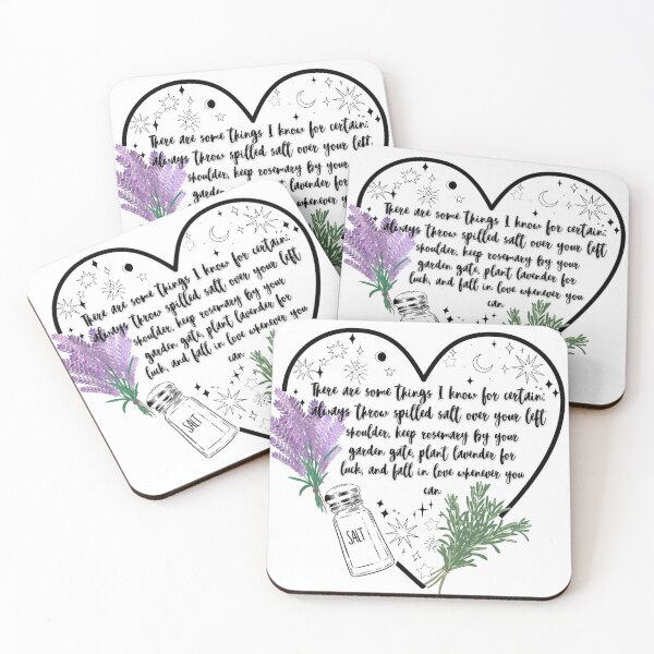 Item preview, salt rosemary lavender quote  designed and sold by xoxojesscreates.