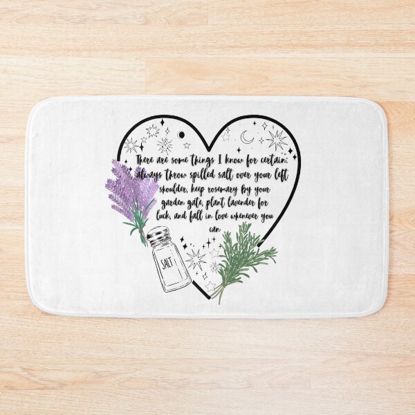 Item preview, salt rosemary lavender quote  designed and sold by xoxojesscreates.