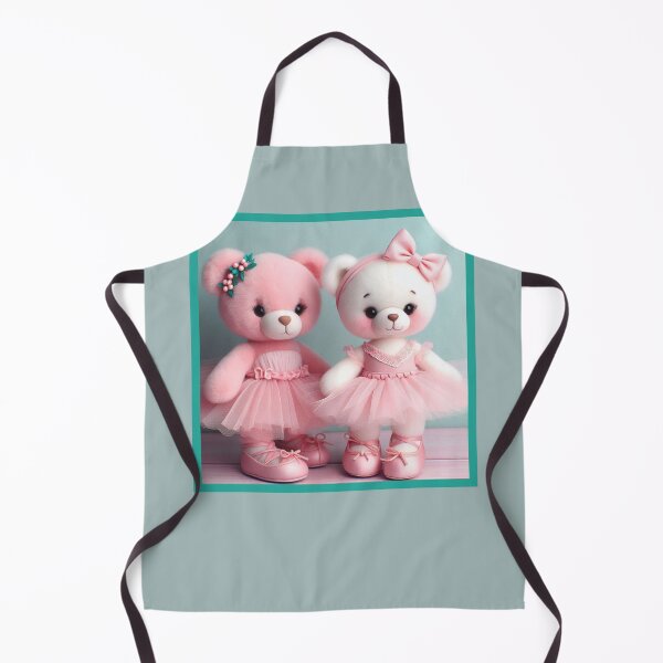 Artikelvorschau, Schöne rosa Teddybären als Ballerina-Tänzerinnen entworfen und verkauft von coloursforkids.