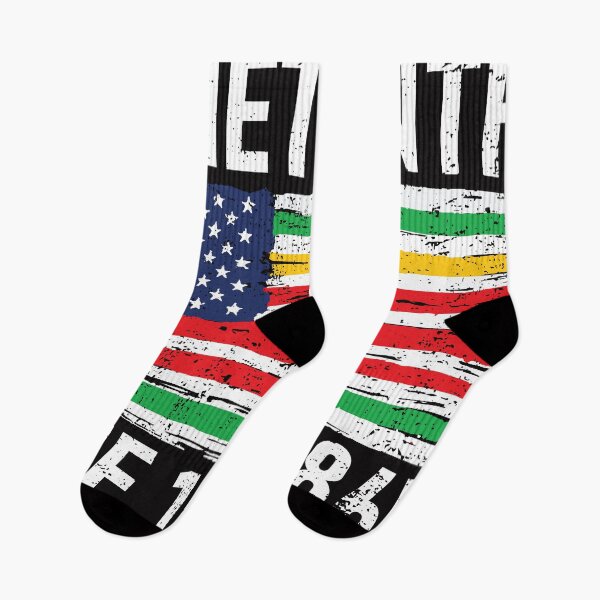 Item preview, Juneteenth June 19 1865 Black History American Flag designed and sold by TQDitty.