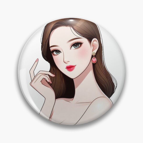 Item preview, Graceful girl with red lips and a secret designed and sold by DudzDesignz.