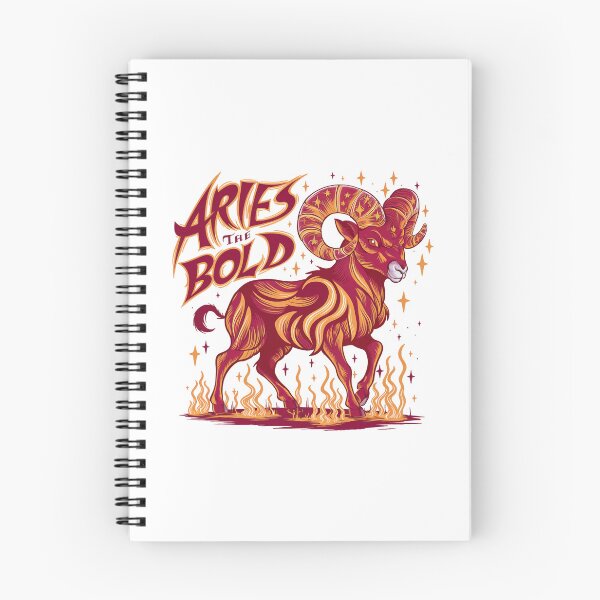 Item preview, Fiery Aries the Bold Zodiac Ram designed and sold by behnay.