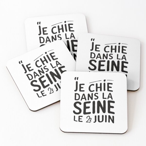 Item preview, Je Chie Dans La Seine le 23 Juin designed and sold by decorwonders.