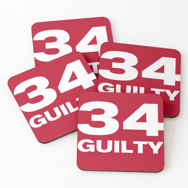 Item preview, 34 GUILTY - Trump 2024 - Convicted Felon - Guilty on ALL 34 charges designed and sold by RuRebels.