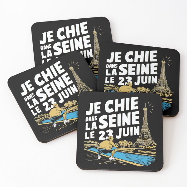 Item preview, Je Chie Dans La Seine le 23 Juin designed and sold by decorwonders.