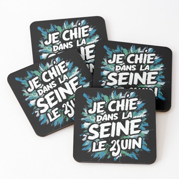 Item preview, Je Chie Dans La Seine le 23 Juin designed and sold by decorwonders.
