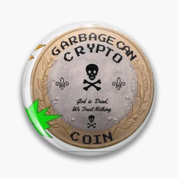 Item preview, Garbage Can Crypto Coin | Digital Art designed and sold by patrickcallan.