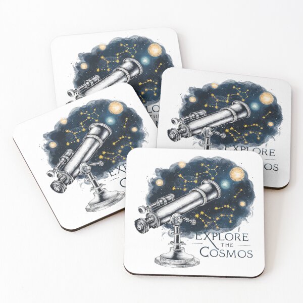 Item preview, Explore the Cosmos: Vintage Telescope Astronomy designed and sold by behnay.