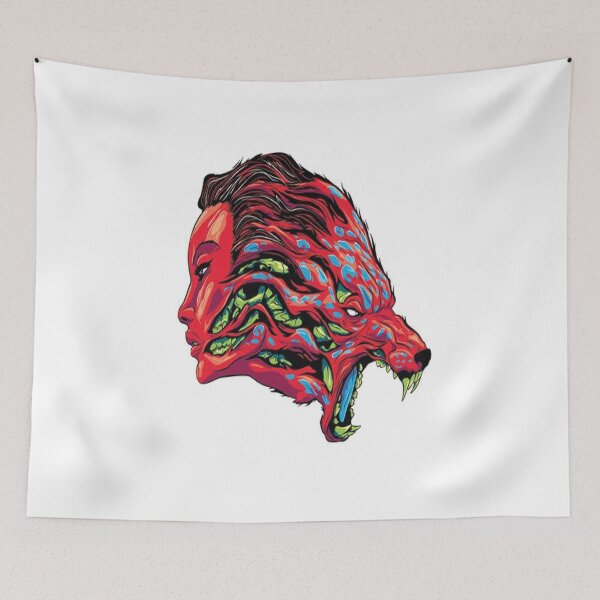 Item preview, Fierce Red Duality	 designed and sold by NygaarDroxan.