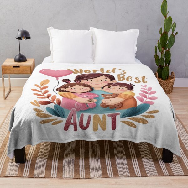 Item preview, World's Best Aunt: Adorable Family Love designed and sold by behnay.