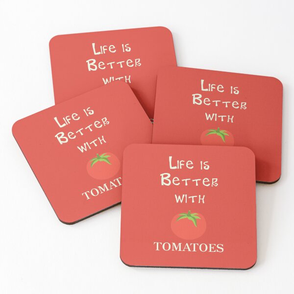 Item preview, Life is Better in Tomatoes designed and sold by Studio LeDauphin.