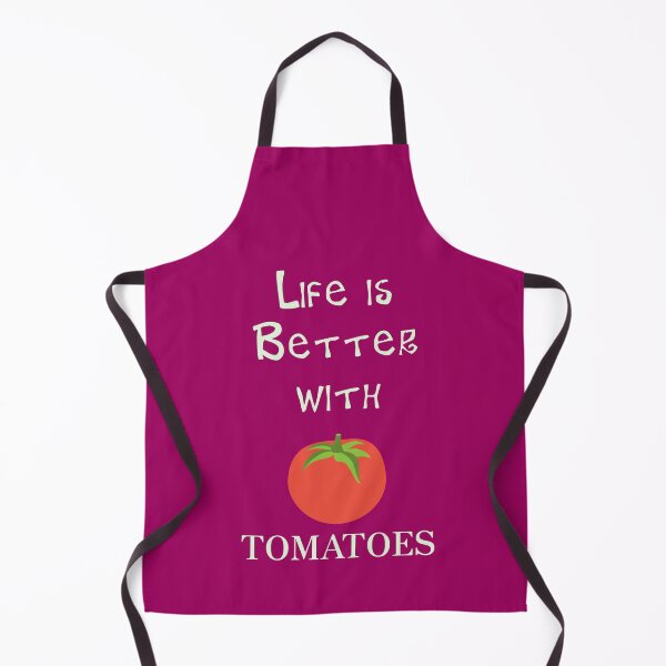 Item preview, Life is Better in Tomatoes designed and sold by Studio LeDauphin.